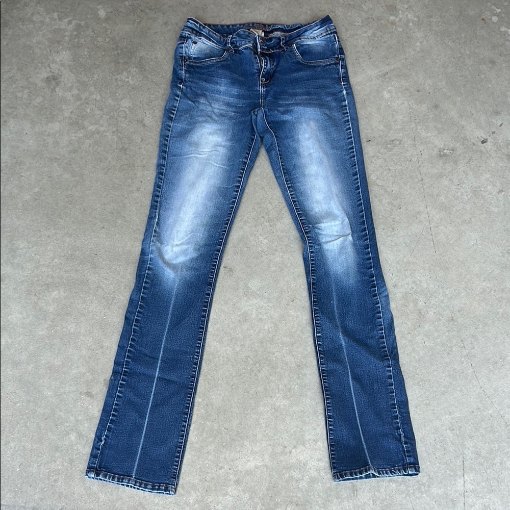 Women's Blue Boot Cut Jeans